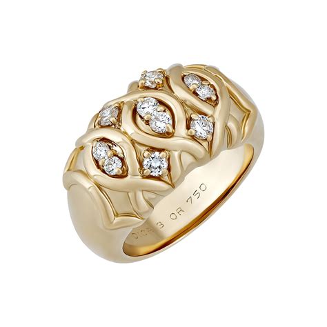 christian dior gold ring|buy christian dior jewelry online.